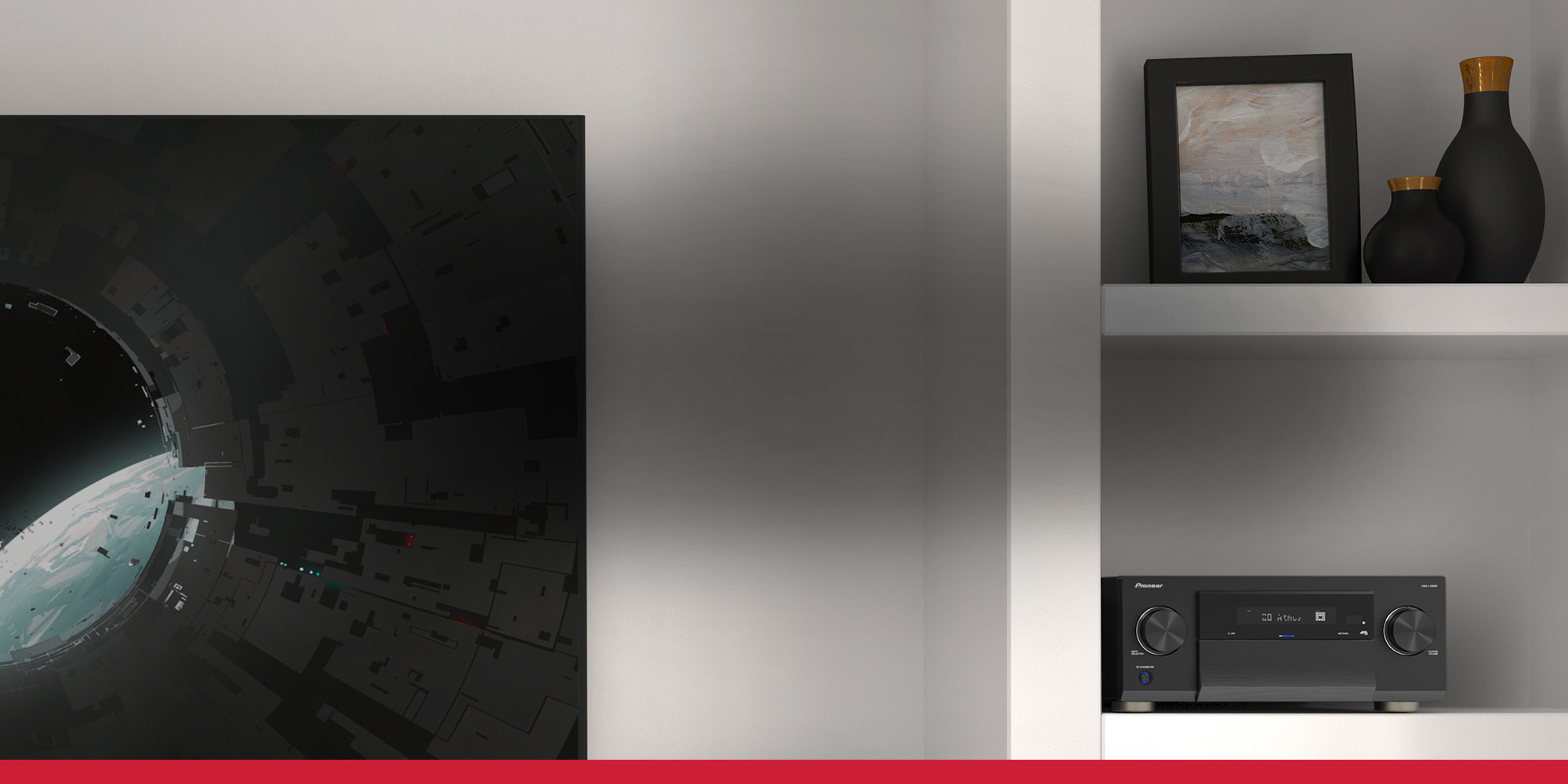 Pioneer Learn Intro with Overlay AVR on Shelf 2000x1000