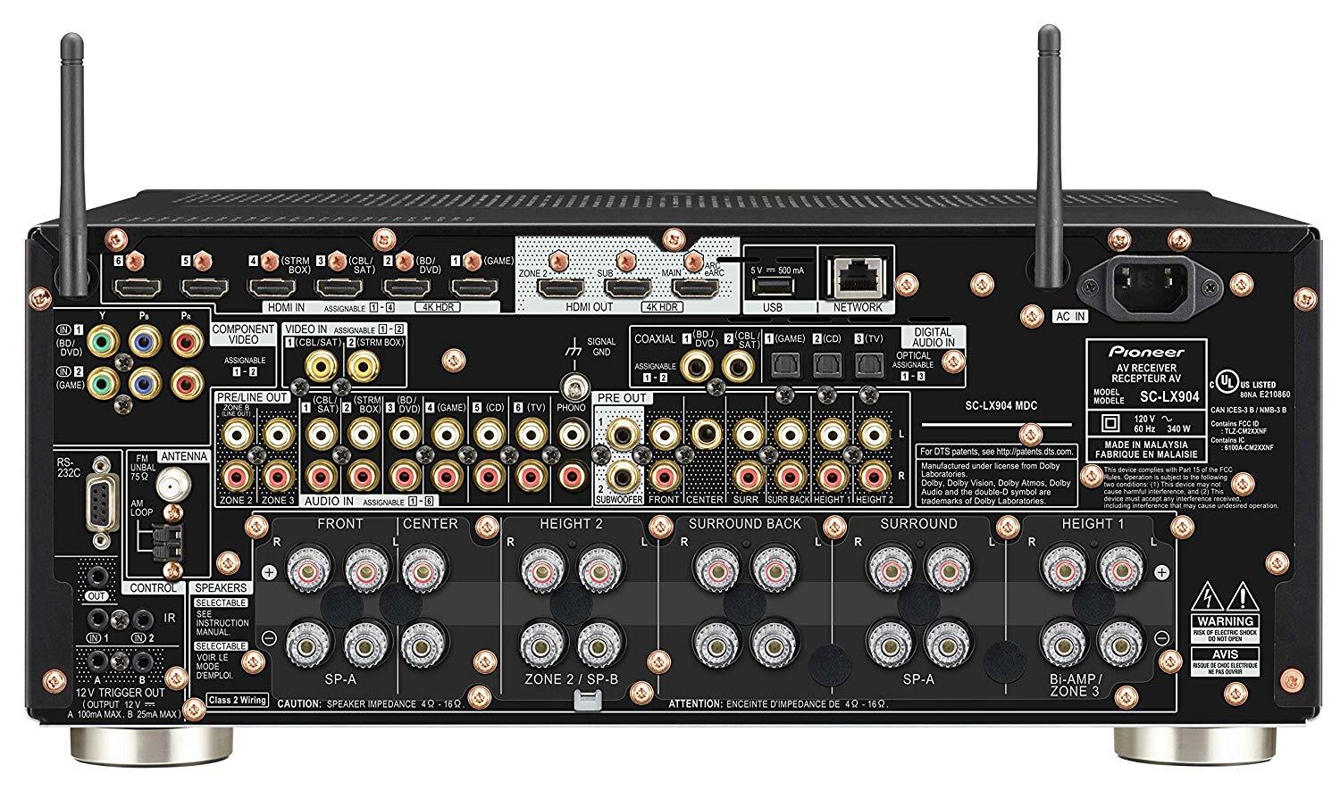SC-LX904 11.2 Channel AV Receiver | Pioneer Home Audio