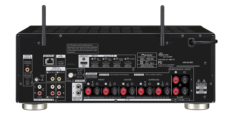 VSX-932 | Pioneer Home Audio