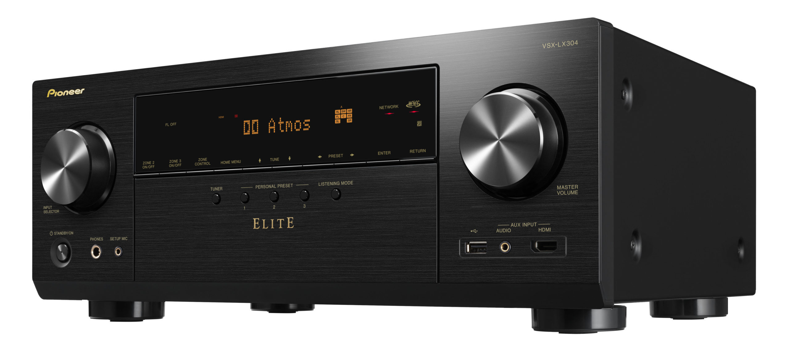 VSX-LX304 Elite Receiver (Refurb) | Pioneer Home Audio